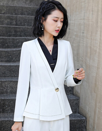 职业装女装套装女新款时尚气质西服工装女士西装面试正装工作服女