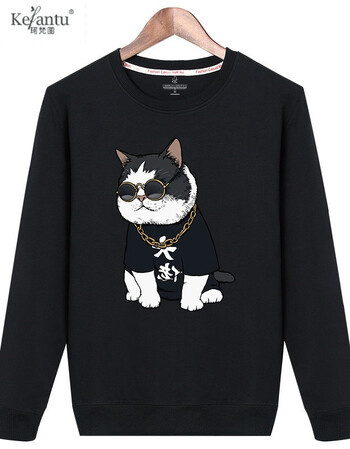 圆领黑色-大佬猫 3xl【图片 价格 品牌 报价】-京