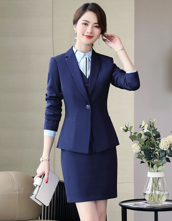 深蓝色短裙 衬衫 l【图片 价格 品牌