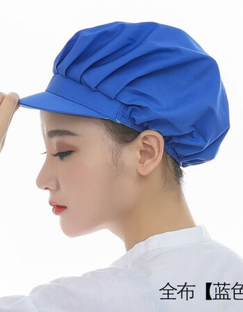 莫方 卫生帽春夏季防尘厨师帽车间工白色食品男女款工作帽子电子厂