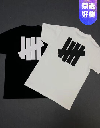 undefeated不败五道杠基础款短袖五条杠女男潮牌潮流宽松欧美街头