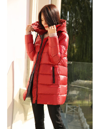 京东爆款品牌特卖白鹅轻暖奢 日本面料加厚90加拿大风鹅绒羽绒服女 中