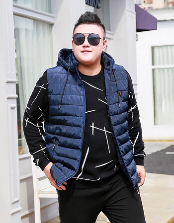 11特惠】冬上新 棉马甲男加肥加大胖哥哥穿的学生网红抖音明星大码