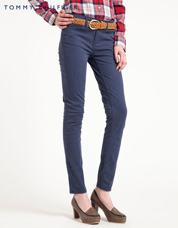 TOMMY HILFIGER 尊贵修身版牛仔裤 | 1M87630161JF 475藏青色 4