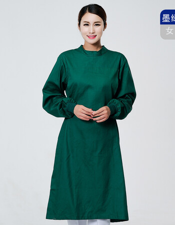 秀芙xiufu雪兰果手术衣男女全棉长袖医生服白大褂手术室洗手衣隔离衣