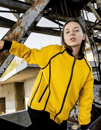 欧美街头嘻哈风后背文艺激动涂鸦夹克男潮美式情侣简约百搭棒球服