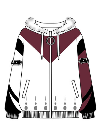 尚秋丹动漫周边二次元衣服装外套剑侠情缘3剑三棉衣剑网3莫雨卫衣