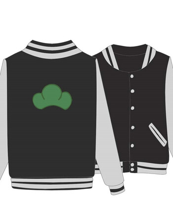 一松 十四松 カラ松 トド松动漫周边外套 阿松黑 l棒球服