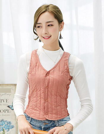 皮坎肩马甲打底秋冬短款女装贴身保暖背心坎肩小马女士女装秋冬短款