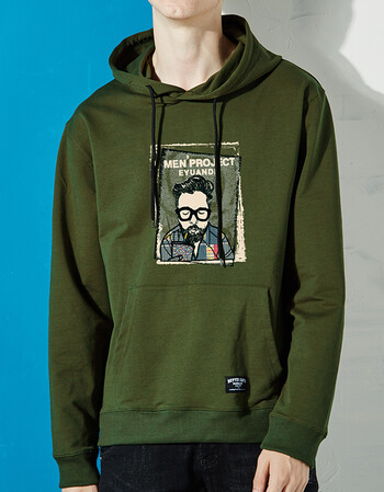 连帽卫衣男加绒男士卫衣秋冬季2017新款宽松韩版潮流运动外套头衫