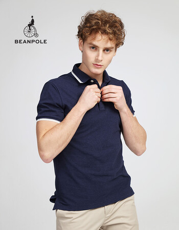 beanpole滨波 2018商场同款男士休闲短袖polo衫t恤男