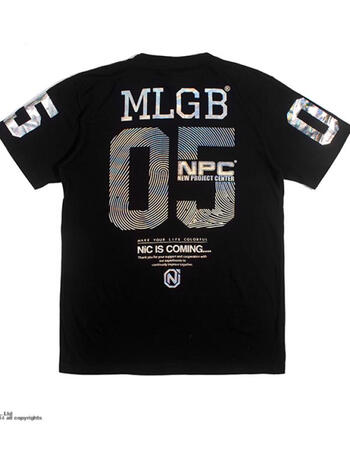 2015夏季李晨新款潮牌mlgb数字05周年npc 权志龙原宿嘻哈 情侣短袖t恤