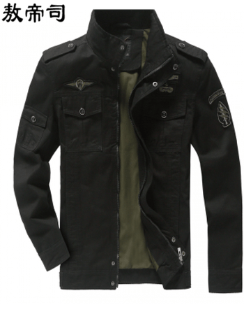 军迷男装特种兵男加绒加厚夹克作训军装耐磨野战军装武警公安特警便衣