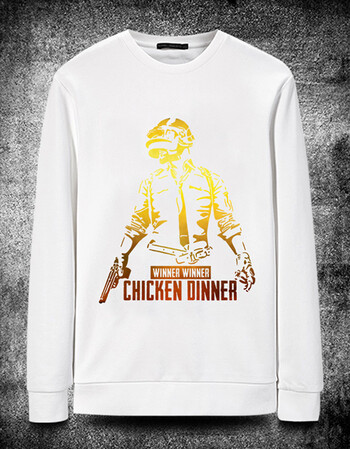 绝地求生卫衣男加厚圆领纯棉吃鸡衣服冬季韩版学生套头大逃杀长袖