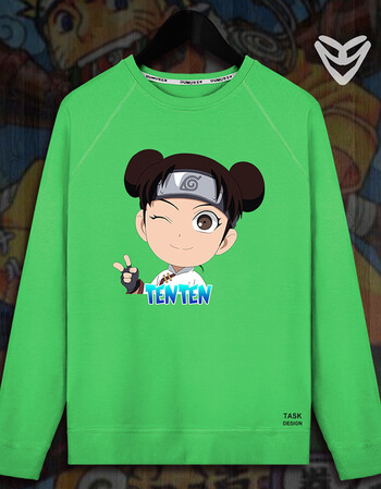 火影忍者连帽卫衣薄款男春季天天卡通图案动漫周边衣服套头潮0001 薄