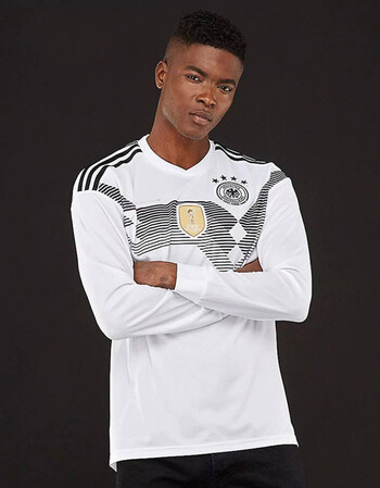 德国队球衣2018世界杯球迷版女足球服套装男儿童成人夏季定制 主场印