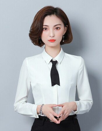 梦爱情职业装女装套装秋季商务长袖白衬衫公务员面试装气质正装ol工作
