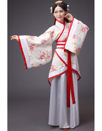 古装服装女装仙女唐朝古代汉服演出服舞蹈襦裙公主贵妃古典舞唐装 大