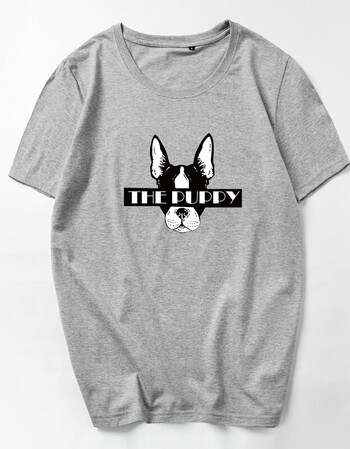 潮牌夏青年学生2018新品 潮狗头 灰色 195/4xl