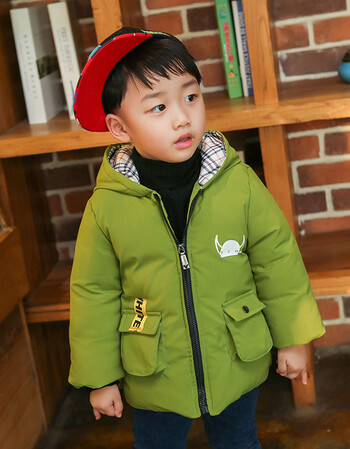 pingyu新款冬季棉服5小孩子4保暖外套小童棉袄男冬1一3岁潮新款男童