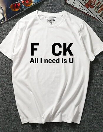 短袖t恤男女学生毕业聚会文化衫考试半袖班服纯棉定制diy 18fuck白色