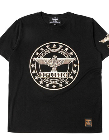 韩国boy london金标圆领18新款t恤b82ts1441u99 b82ts1441u99 s