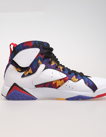 新款aj7热熔岩女鞋gs 乔7黑白粉兔八哥奥运毛衣男鞋篮球鞋442960 毛衣