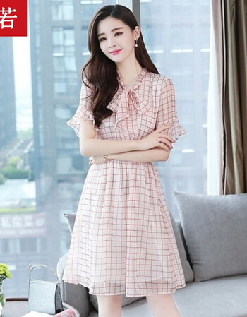 女装2018新款祺袍裙夏莲衣群夏天女士裙子新款2530岁夏装欧货20-25岁