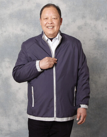 特肥中老年男装休闲薄款加肥加大码纯色茄克衫胖爸爸宽松外套品质