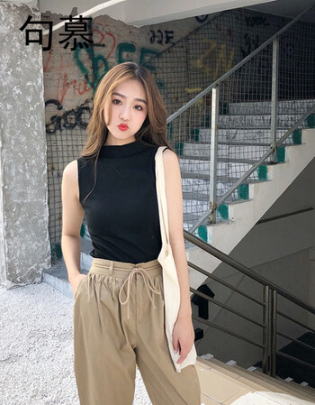 句慕成分已质检 实拍实价 抖音温婉小姐姐同款t恤 休闲裤套装 上衣