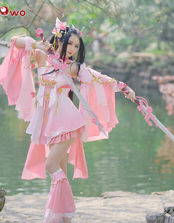 现货【Uwowo】剑侠情缘3 剑三剑网三七秀萝莉雪河套cos 秀萝cos 【现货 