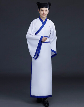 古装男宋朝公子服装书生秀才服 古代江南才子汉服 影视演出服戏服