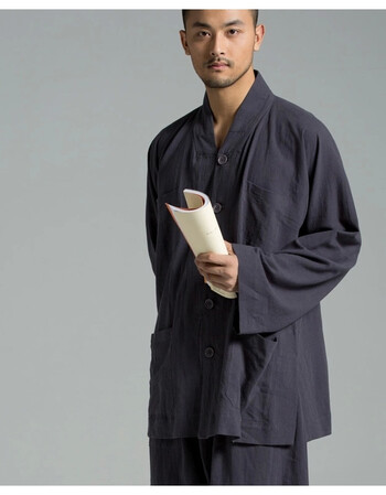 短褂 小褂 泰国夏季清凉水洗棉麻 僧服 僧装 禅修中国风和尚大师修行