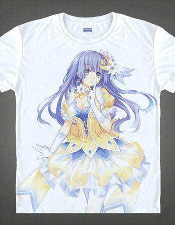 约会大作战琴里 十香 四糸乃动漫周边短袖t恤衣服夏装 71 xxl(适合180