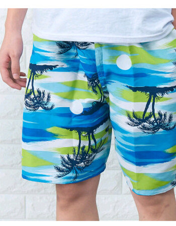 新款花裤衩短裤沙滩裤男士大头男大花色外穿夏季休闲裤大裤衩子睡 k1