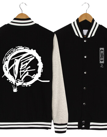 之不良人卫衣男女棒球服2018外套动漫周边衣服cos服装新 黑白不良人 s