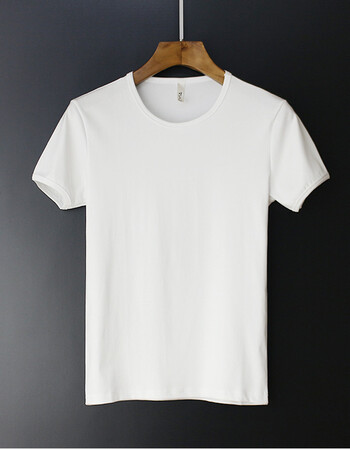 男士短袖t恤夏季型男黑色潮流纯棉t恤打底衫男生新款白色体恤上衣