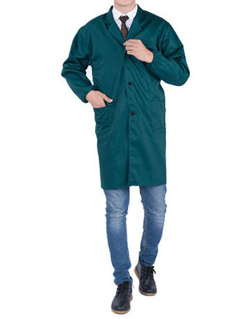 养殖场工作服饲养员衣服长衫工作服男大褂搬运工衣服长款 墨绿 180