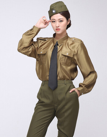 女裝 旗袍/唐裝 古萊登(godlike) h 古萊登 美式國民軍裝軍官服國民黨