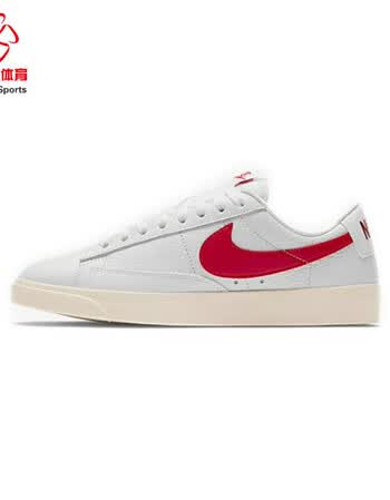 nike耐克男鞋sb zoom blazer low开拓者低帮板鞋樱花粉女鞋454471 红