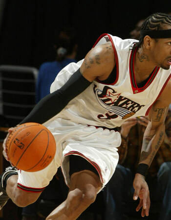 队詹姆斯23号球衣欧文库里30科比24艾弗森篮球服背心 76人艾弗森3白色