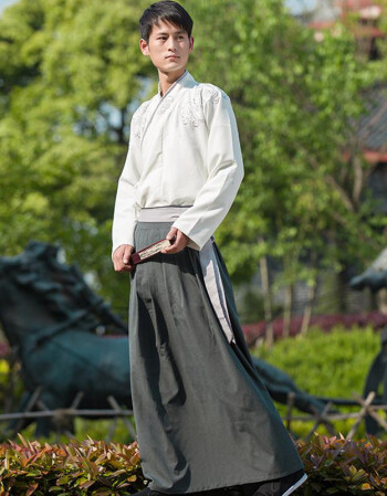 服装书生男汉服汉服魏晋风成人演出服侠客套装汉服夏季年会中国风