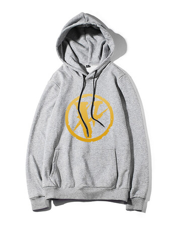 vlone x fragmentdesign friends藤原浩闪电联名连帽衫卫衣 1952-1908