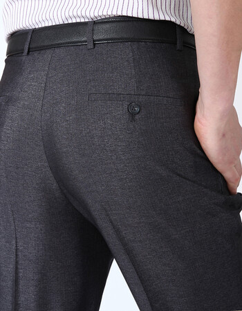 真迪威 男西裤桑蚕丝裤2016夏季薄款中年男士西装裤商务正装宽松裤中