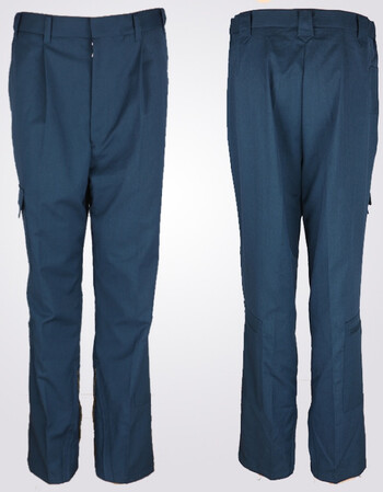 【可开发票】保真02秋飞行布裤休闲毛料 防阻燃工装裤飞行布裤 空藏蓝