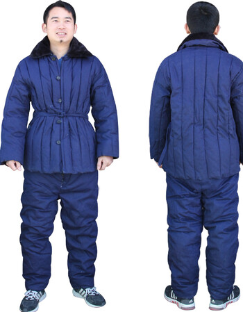 棉裤套装冬季棉花加厚御寒矿用劳保棉服保暖服冷库御寒 棉衣裤套装