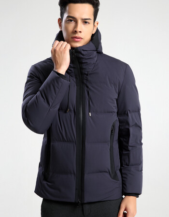 男装 羽绒服 圣吉卡丹 圣吉卡丹sancardy 秋冬新品保暖羽绒服男立领连