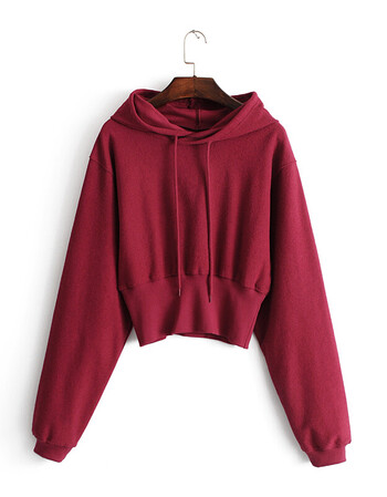 宽松女卫衣宽松女卫衣宽松女卫衣2018新款连帽短款卫衣女生宽松显瘦