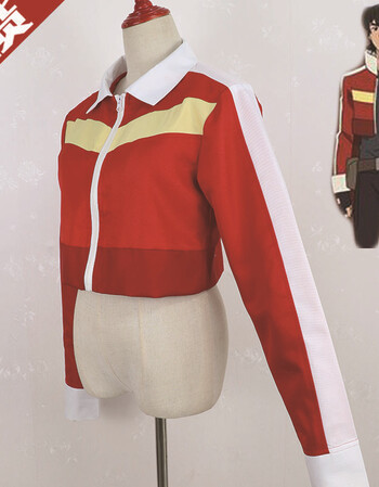 战神金刚 传奇的保护神动漫keith红色短外套cosplay服装 现货批发