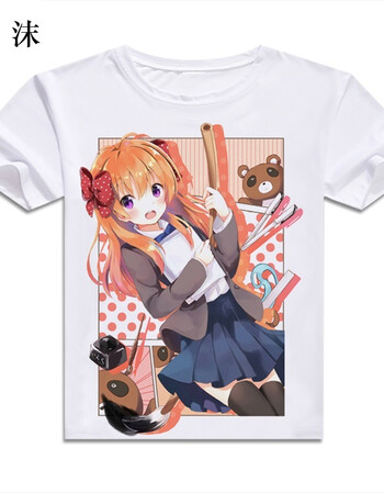 刻沫 月刊少女野崎君短袖t恤 佐仓千代 动漫周边衣服t恤 11 xxl